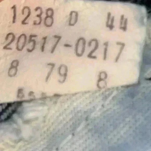 VTG Levis Orange Tab Women’s Cut Off Shorts Size Size 40” Made USA. - Picture 3 of 11